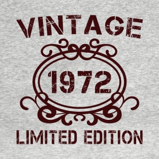 Vintage 1972 Limited Edition T-Shirt